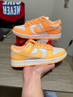 Size 7 Womens / 5.5M - Nike Dunk Low Peach Cream White