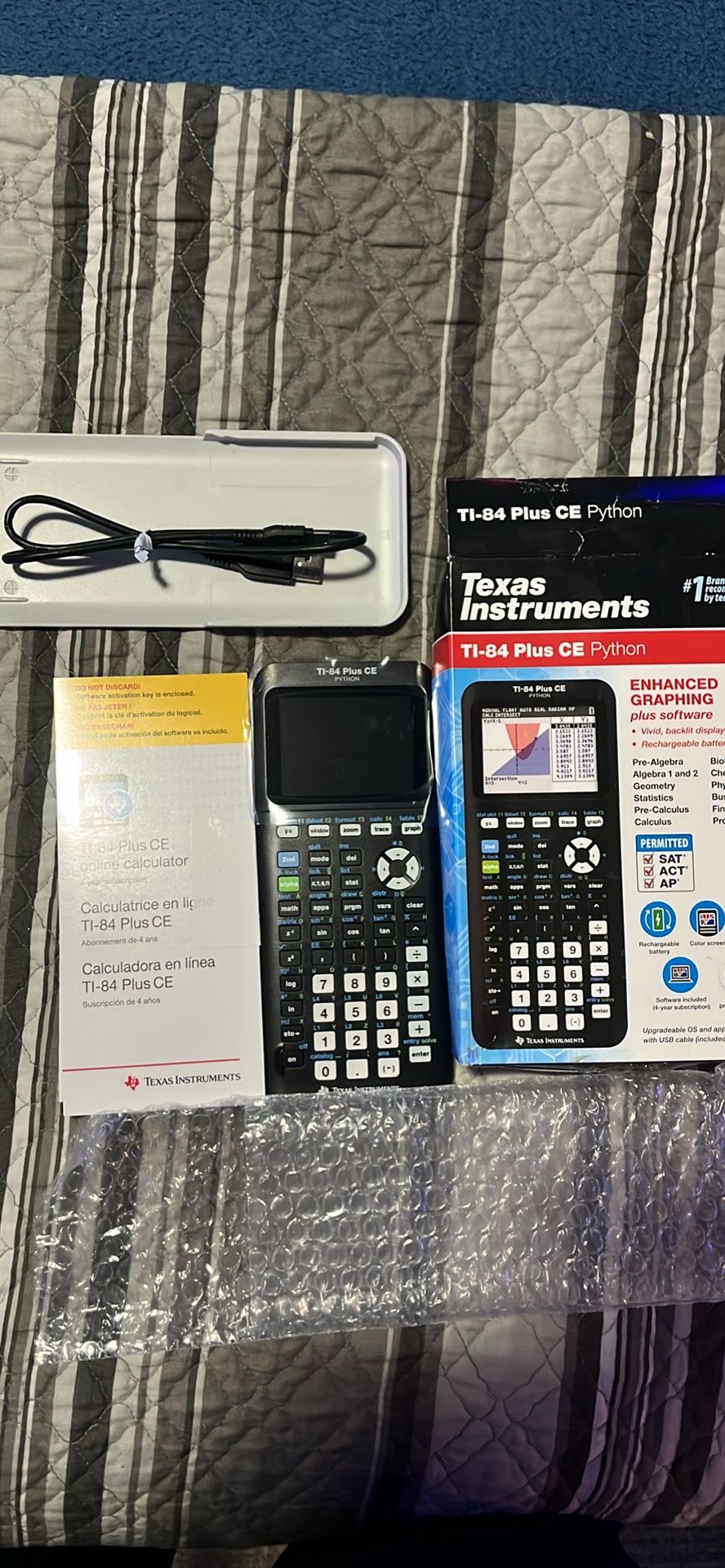 New Texas Instruments TI-84 CE Python Graphing Calculator