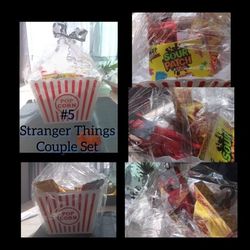 Stranger Things Couples Set (Movie Night GIFT)