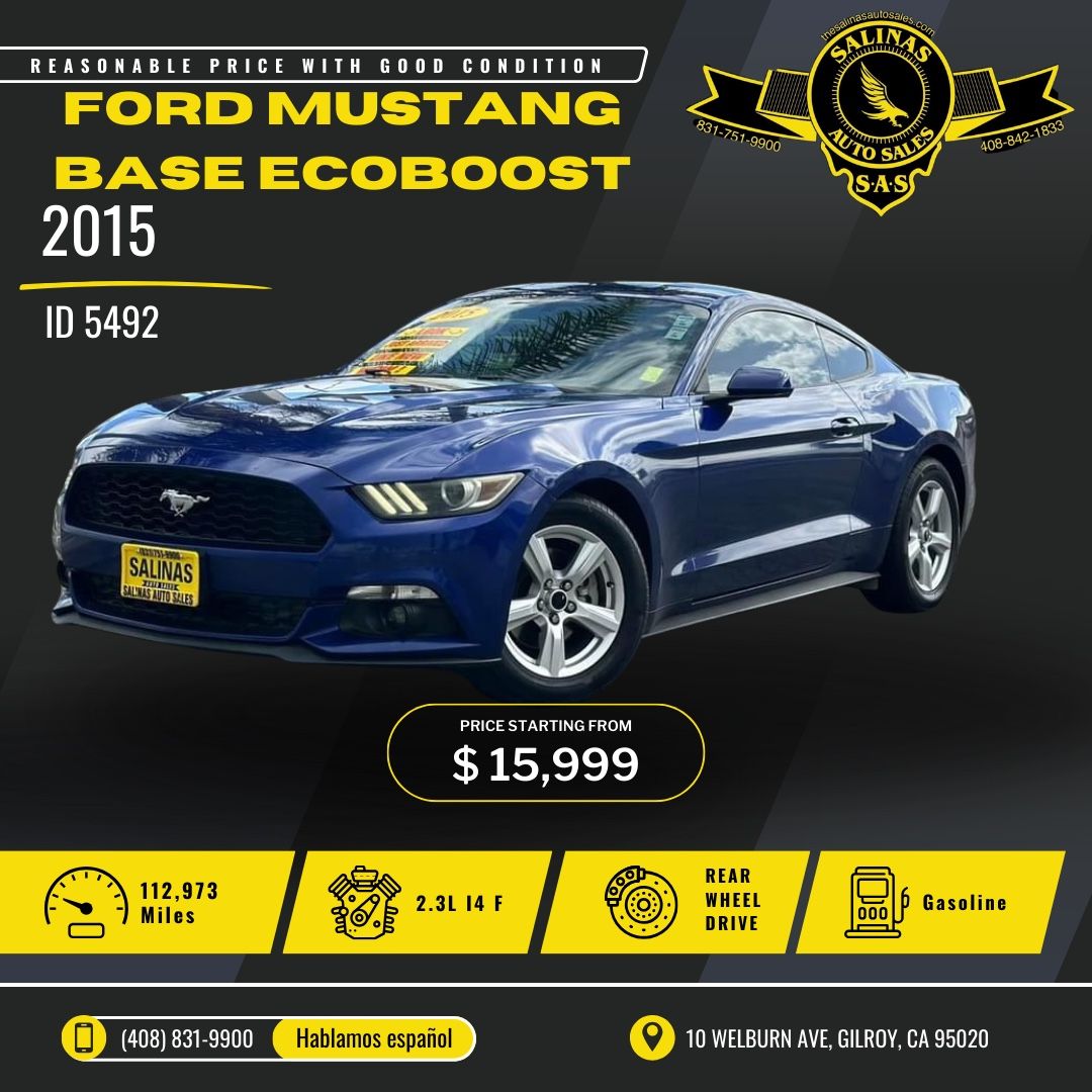 2015 Ford Mustang