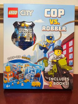 High-Speed Chase: Cop vs. Robber: An Action-Packed LEGO® Adventure Book for Kids (Creative Interactive Stories and 3D Playset with LEGO® Minifigures, 