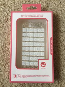 iPhone 5 white bling cell phone case