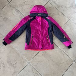Kids purple ski jacket 
