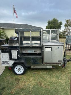 Food trailer cart
