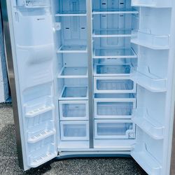 Samsung 25 Cu. Ft. Side-by-Side Refrigerator – Stainless Steel FREE Delivery 