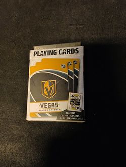 Las Vegas Golden Knights Playing Cards