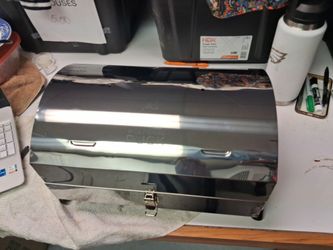 Wolfgang Puck Stainless Steel Bread Box