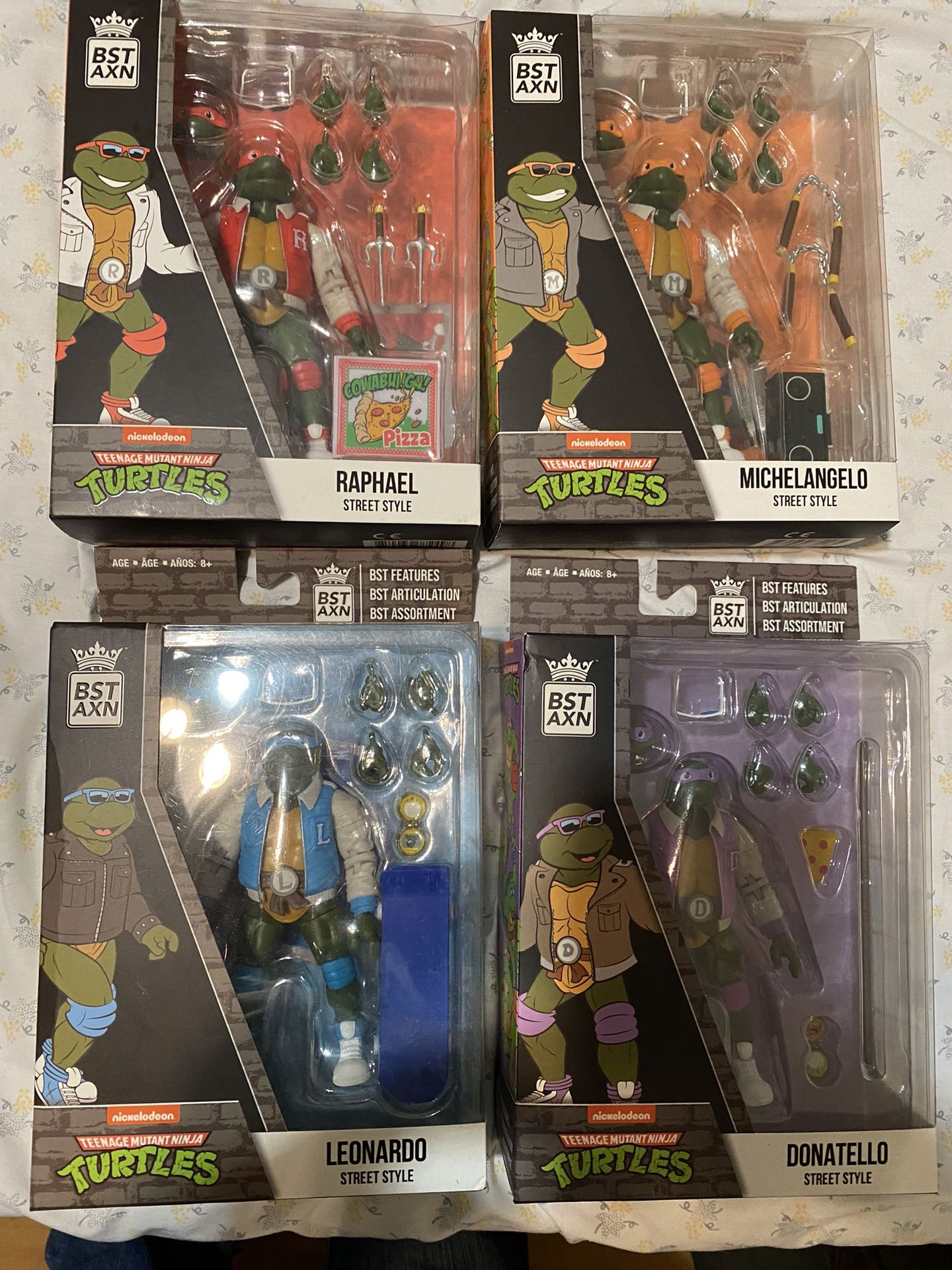 Teenage Mutant Ninja Turtles BST Street Style 4 Bros