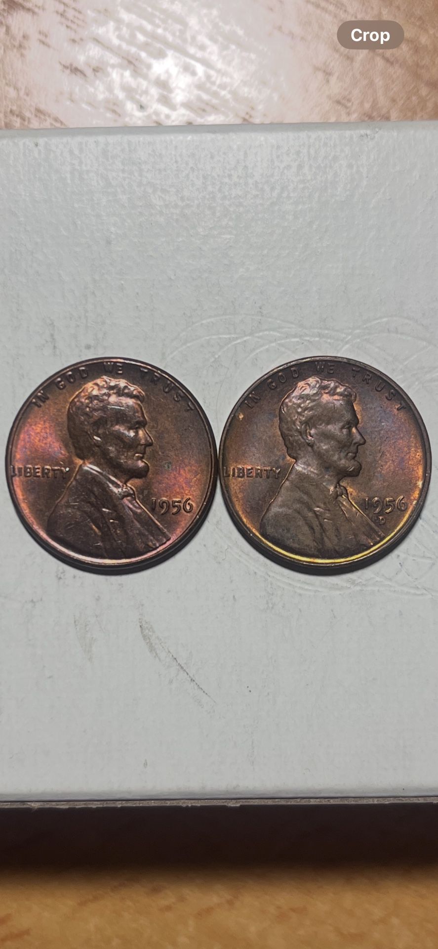 1956 P&D Lincoln Wheat Pennies 