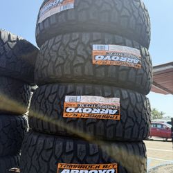 🚨🚨vendo Set De Llantas 275 55 20 Arroyo R/T Tires