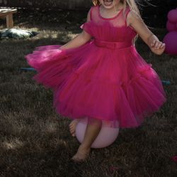 Pink Tulle Dress