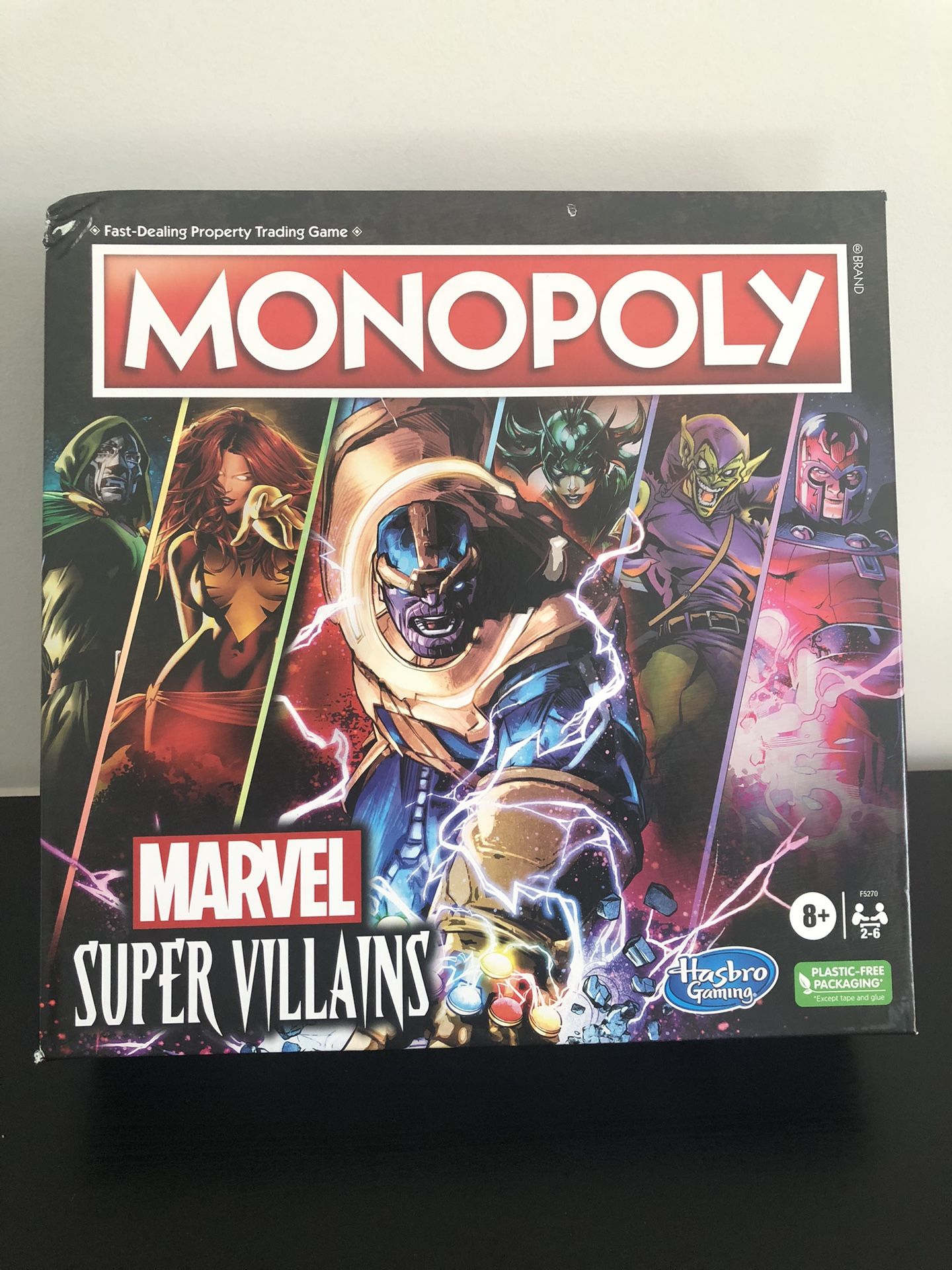 Brand new! Monopoly Marvel Super Villains Edition Board Game