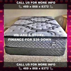 Brand New Premium Mattress Sets (39 Down) Same Day Delivery