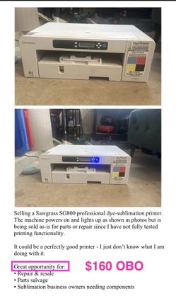 Sublimation printer