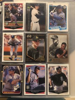 Baseball cards