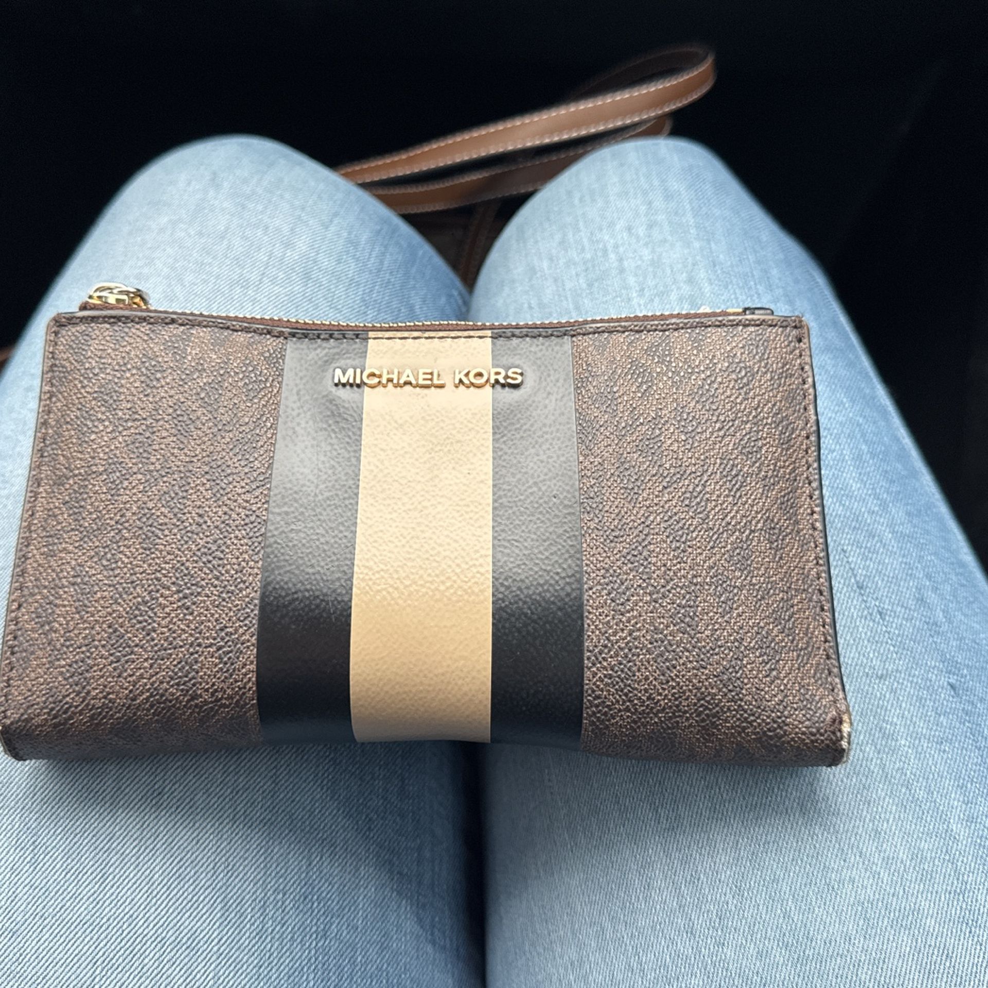 Michael Kors Wallet And Tote Bag