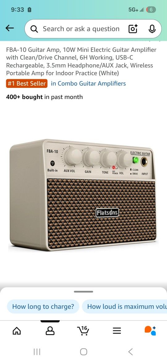 Electric Guitar Amp