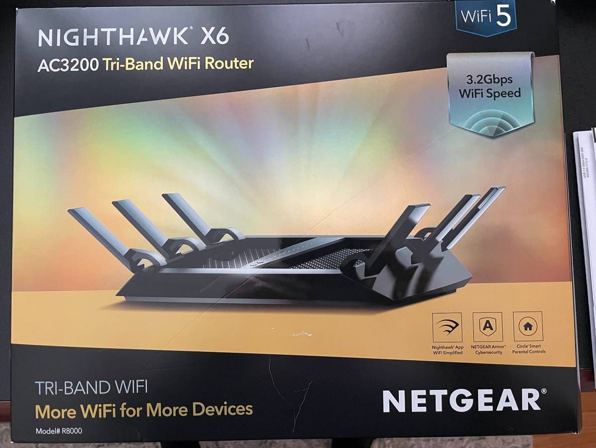 NETGEAR Nighthawk X6 Smart WiFi Router