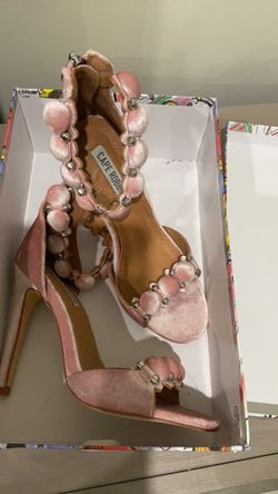 Pink suede hills