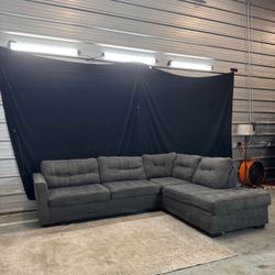 Dark Gray Ashley Sectional Couch Sofa