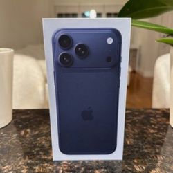 Apple iPhone 17 Pro  Max - 256 GB - Deep Blue Brand New Sealed