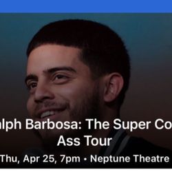 Ralph Barbosa: The Super Cool Ass Tour