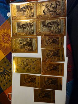 Goldbacks lot of 12 what you see is what you get.