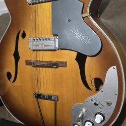 1960s Zen On Jumbo Acoustic Electric Guitar $1200 Obo