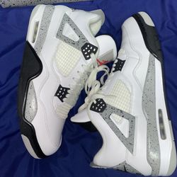 2016 Jordan 4 White Cement