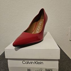 Calvin Klein Red Heels
