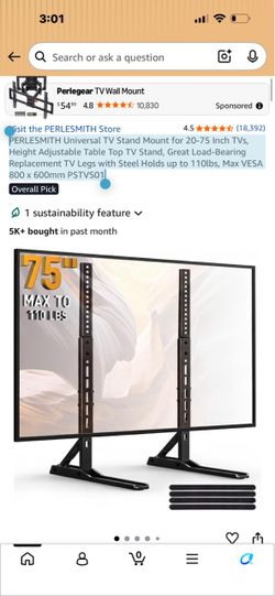 Television Replacement Legs
