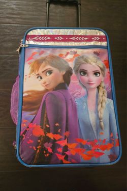 Disney Frozen 2 Kids Rolling Luggage Suitcase