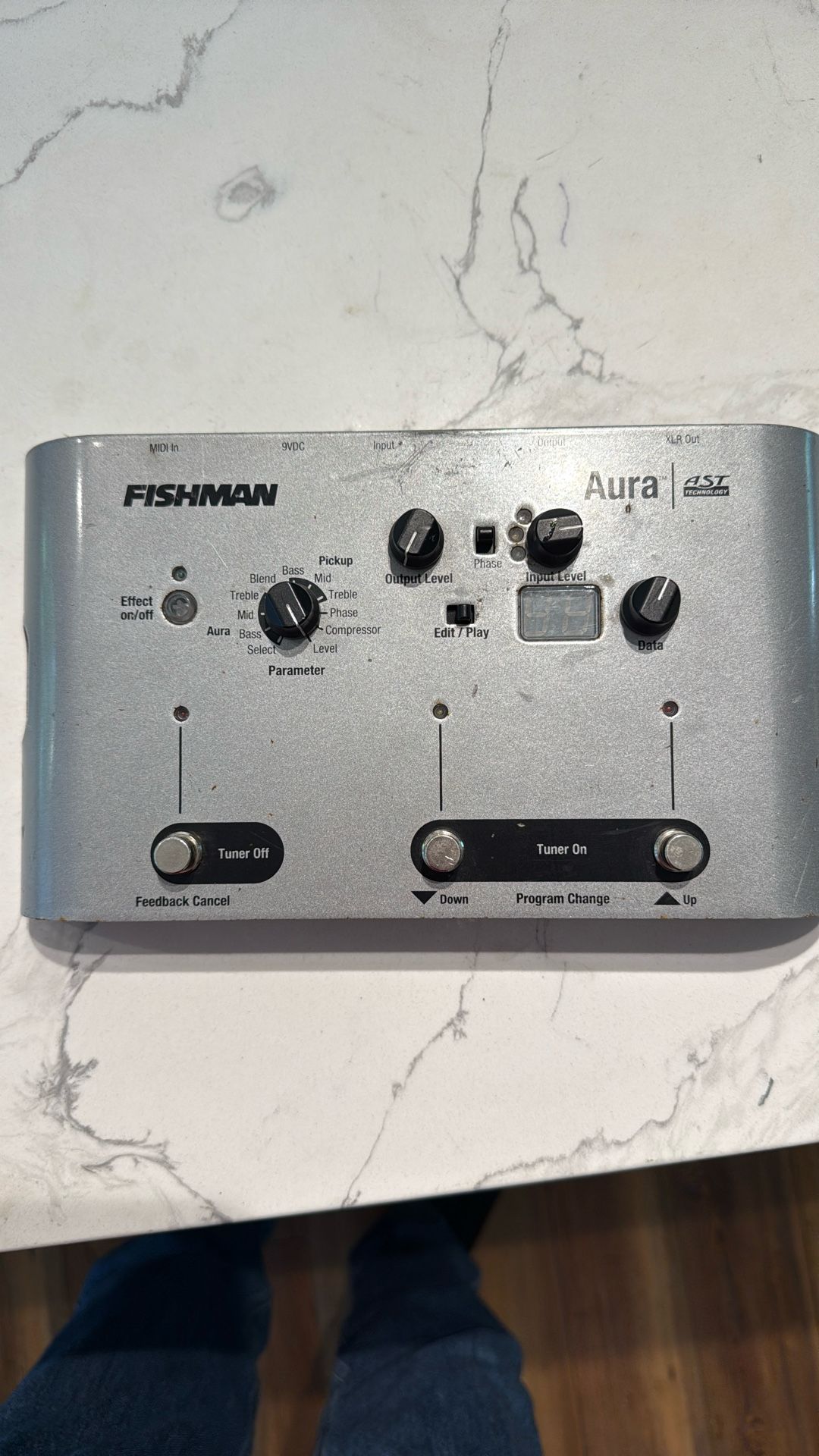 Fishman Aura AST Acoustic Guitar Pedal Pls Read