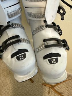 Salomon Ski Boots White