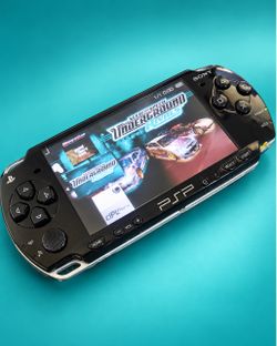 Sony PSP 2000 Black Handheld – 32GB + New Battery