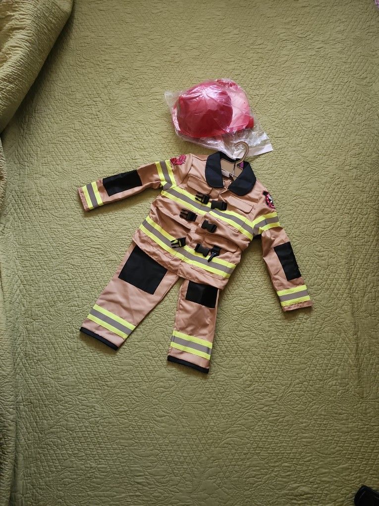 Lindo Disfraz De Bonbero Size 4 _ 6