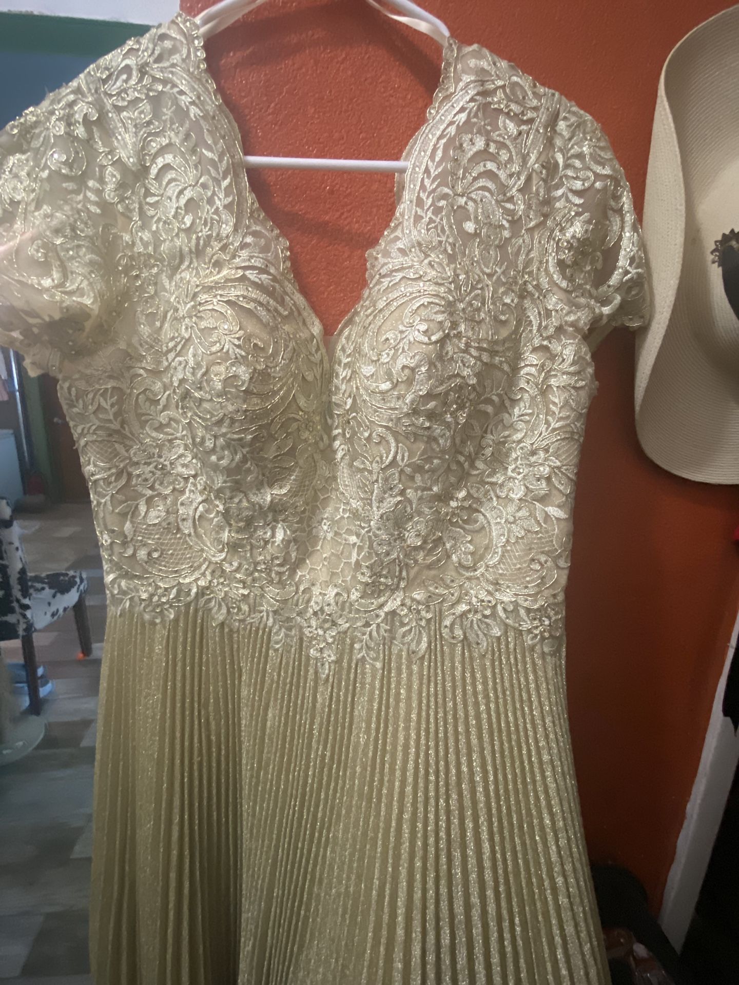 Gold Dress