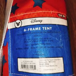 Disney Mickey Mouse A-Frame Tent