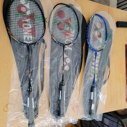 YONEX Badminton racket,(brand new) Three.