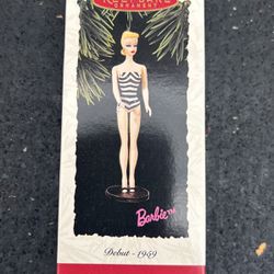 Vintage Barbie Christmas Ornament