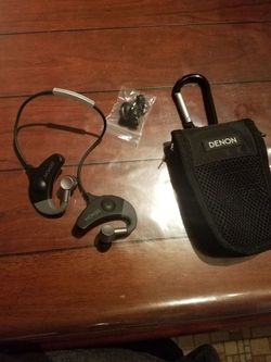 Denon wireless headsets with charger