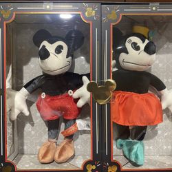 Mickey And Minnie Limited Edition Plush 