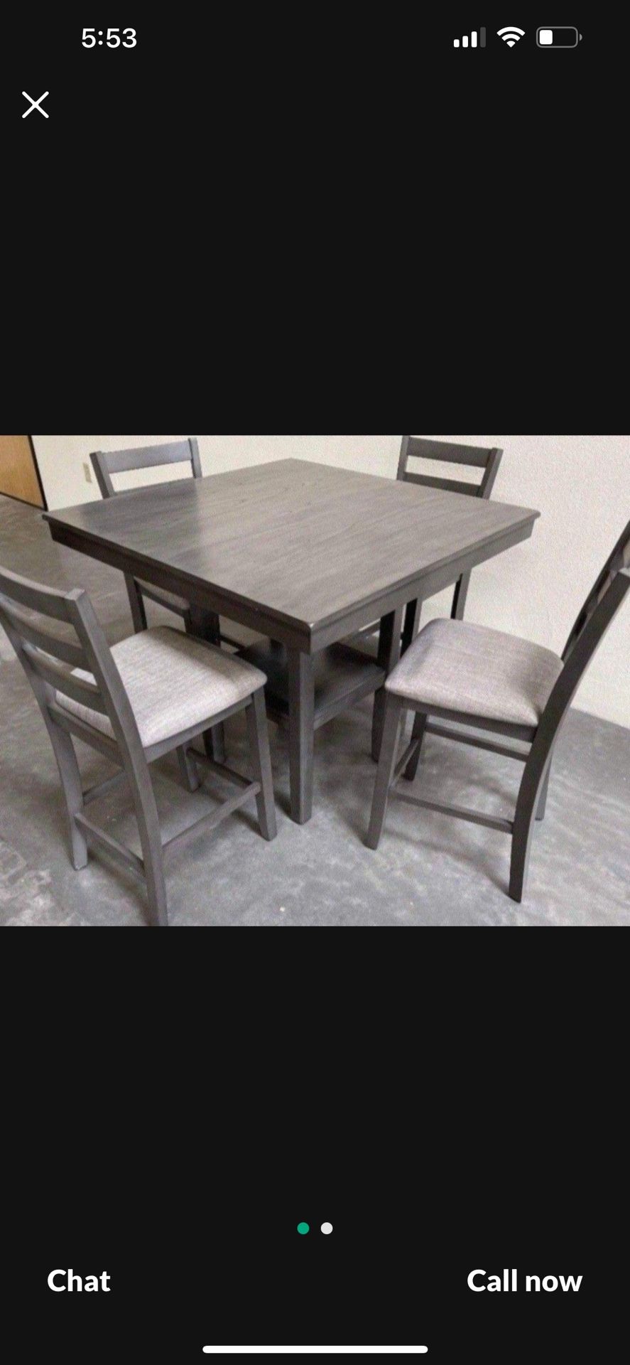Dining Table and Chair Set 