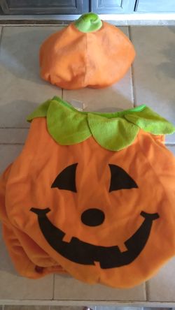 12-18M pumpkin costume