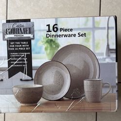 16 Piece Dinnerware Set