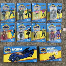  DC Super Powers Mcfarlane Lot x 10 Figures Of Batman Superman Batmobile & More. Everything pictured is included. All brand New, In Original Packaging