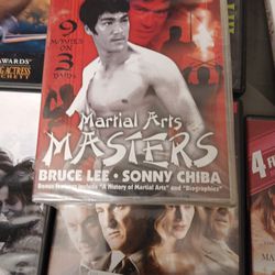 New DVD " MARTIAL ARTS MASTERS"