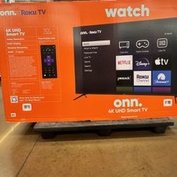 70” Onn Smart 4k LED Uhd Roku Tv 