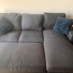 Couch With Fold Out Ottoman