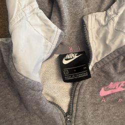 Nike Air Full-Zip Hoodie –Girls  Small